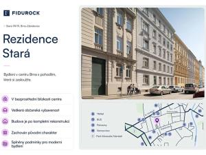 Prodej bytu 1+kk, Brno, Stará, 45 m2