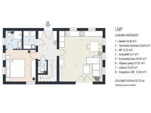 Prodej rodinného domu, Liberk, 106 m2