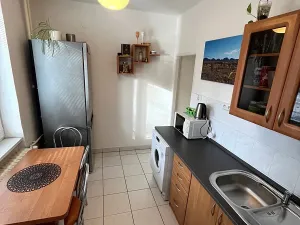 Pronájem bytu 1+1, Praha - Vršovice, U Slavie, 36 m2