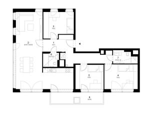 Pronájem bytu 4+kk, Brno, Lidická, 125 m2