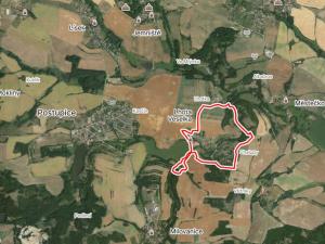 Pronájem zahrady, Postupice, 729 m2