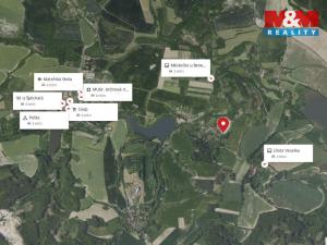 Pronájem zahrady, Postupice, 729 m2