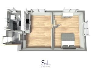 Pronájem bytu 2+kk, Jablonec nad Nisou, Opletalova, 42 m2