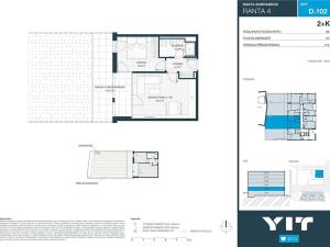 Prodej bytu 2+kk, Praha - Hlubočepy, Wassermannova, 44 m2