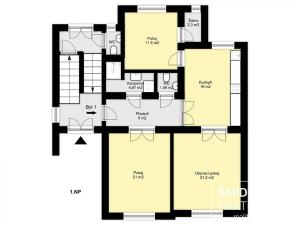 Prodej bytu 3+1, Kolín, Raisova, 89 m2