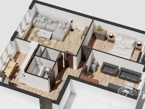 Prodej bytu 3+1, Ostrava, Václava Košaře, 68 m2