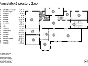 Prodej kanceláře, Kladno, Huťská, 1408 m2