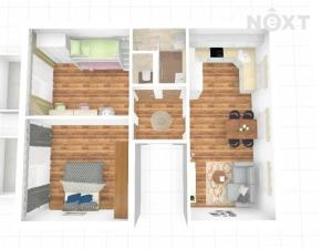 Pronájem bytu 3+kk, Brno, Kotkova, 70 m2