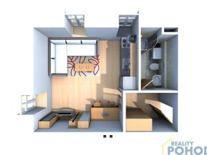 Prodej bytu 1+kk, Choceň, Peliny, 28 m2