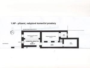 Prodej obchodního prostoru, Brno, Merhautova, 85 m2