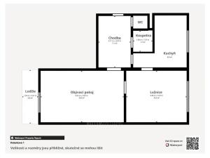 Prodej bytu 2+1, Praha - Břevnov, Volavkova, 57 m2