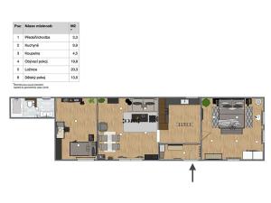 Prodej rodinného domu, Křinec, 69 m2