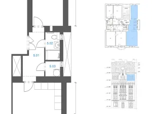Prodej bytu 2+kk, Praha - Nusle, Nuselská, 52 m2