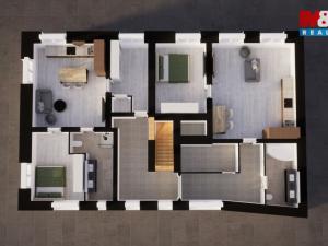 Prodej činžovního domu, Cvikov - Cvikov I, Komenského, 245 m2