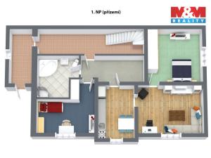 Prodej činžovního domu, Kraslice, Sadová, 305 m2