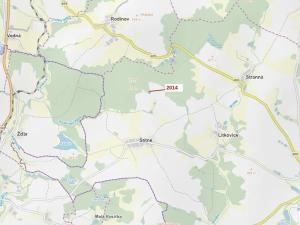 Dražba lesa, Žirovnice, 2931 m2