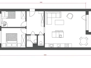 Prodej bytu 3+kk, Praha - Hlubočepy, Lumiérů, 68 m2