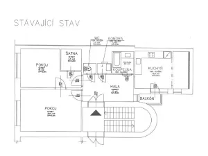 Prodej bytu 2+1, Ostrava, Masná, 78 m2