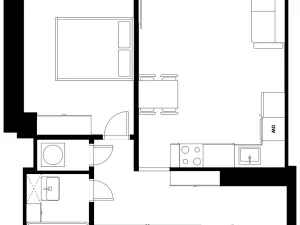 Prodej bytu 2+kk, Praha - Krč, Budějovická, 53 m2