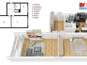 Prodej bytu 2+1, Hradec Králové - Nový Hradec Králové, Selicharova, 55 m2
