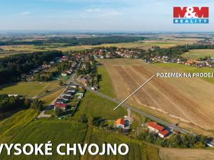 Prodej pozemku pro bydlení, Vysoké Chvojno, 1032 m2