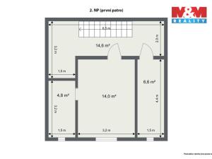 Prodej rodinného domu, Kraslice, Polní, 77 m2