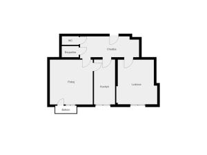 Pronájem bytu 2+1, Pardubice - Zelené Předměstí, Josefa Ressla, 59 m2