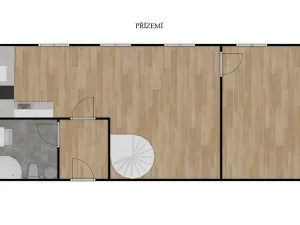 Pronájem bytu 3+kk, Rostěnice-Zvonovice, 64 m2
