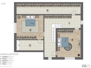 Prodej rodinného domu, Praha - Čakovice, Krystalová, 192 m2