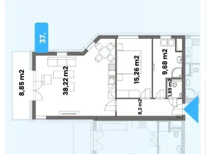 Prodej bytu 2+kk, Rostěnice-Zvonovice, 76 m2