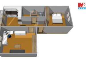 Prodej bytu 2+1, České Budějovice - České Budějovice 7, Mánesova, 47 m2