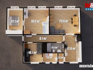 Prodej bytu 4+1, Děčín - Děčín I-Děčín, Nerudova, 94 m2