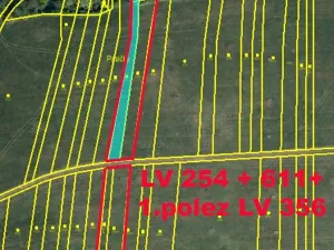 Prodej podílu louky, Hřivínův Újezd, 6166 m2