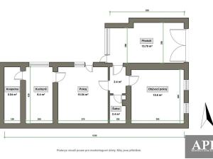 Prodej rodinného domu, Kunovice, Svahová, 66 m2