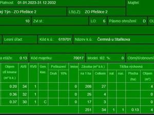 Prodej lesa, Čermná, 9742 m2