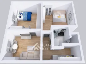 Prodej bytu 3+1, Boskovice, Jiráskova, 62 m2