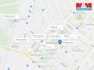 Pronájem bytu 3+1, Sezimovo Ústí, náměstí Tomáše Bati, 60 m2