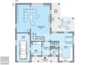 Prodej rodinného domu, Psáry, 244 m2