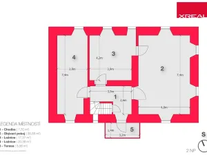 Prodej rodinného domu, Zlonice, Máchova, 159 m2