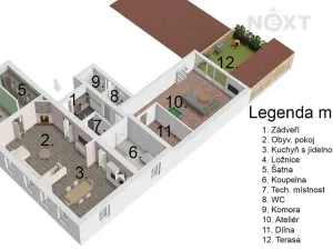 Prodej bytu 3+kk, Prostějov, Svatoplukova, 297 m2