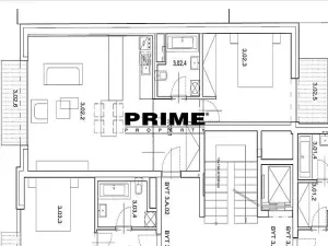 Pronájem bytu 2+kk, Praha - Žižkov, Prokopova, 62 m2