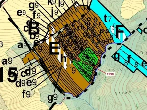 Dražba lesa, Kelníky, 1069 m2