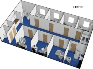 Pronájem kanceláře, Brno, Cimburkova, 182 m2