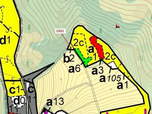 Dražba lesa, Kladky, 183 m2