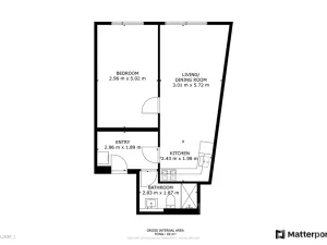 Pronájem bytu 2+kk, Praha - Michle, Michelská, 47 m2