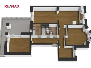 Pronájem bytu 4+kk, Plzeň, Slovanská, 126 m2