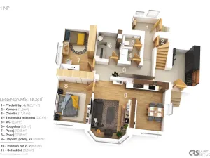 Prodej rodinného domu, Hodslavice, 211 m2