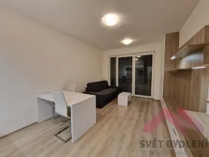 Pronájem bytu 1+kk, Praha - Vršovice, Novgorodská, 30 m2