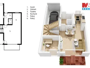 Prodej rodinného domu, Plzeň - Radobyčice, Nad Strání, 134 m2