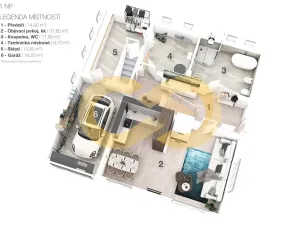 Prodej rodinného domu, Rudolfov, Na výhledu, 180 m2